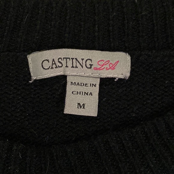 Fair Isle Crew Neck Sweater • small/medium - Picture 3 of 6